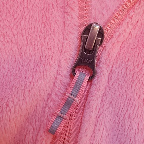 Columbia Girls Benton Springs Fleece Full Zip Jacket Coat Youth Girls Large - Picture 5 of 10